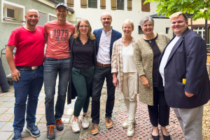 Burgthanner Delegation beim Europa-Früchschoppen