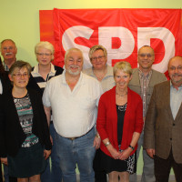 die neu gewählte Vorstandschaft des Ortsvereins