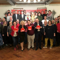 die KandidatInnen der SPD-Liste für die Kreistagswahl
